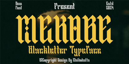 Mekobe Font Poster 1