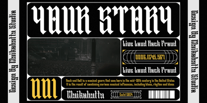 Mekobe Font Poster 4