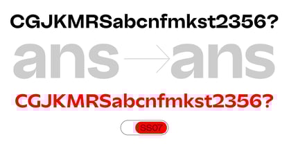 Big Sans Font Poster 4