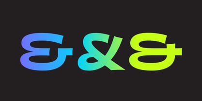 Halogen Flare Pro Cyrillic Font Poster 4