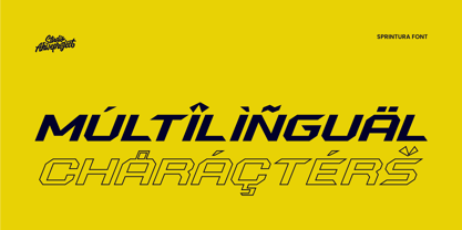 Sprintura Font Poster 6