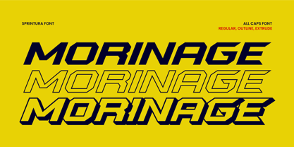 Sprintura Font Poster 5