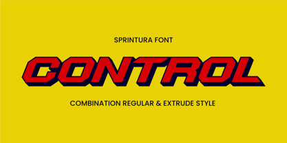 Sprintura Font Poster 7