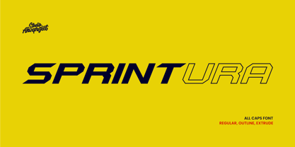 Sprintura Font Poster 1