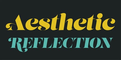 Lust Stencil Font Poster 5