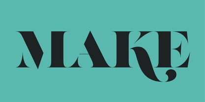 Lust Stencil Font Poster 6