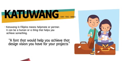 Katuwang Sans Font Poster 4