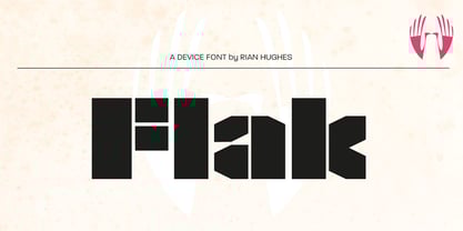 Flak Font Poster 6