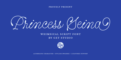 Princess Seina Font Poster 1