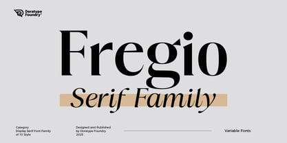 Fregio Font Poster 1