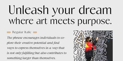 Fregio Font Poster 10