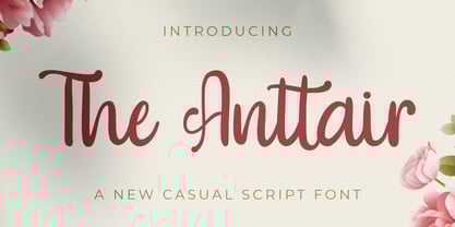 The Anttair Font Poster 1