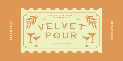 Bellmonds Font Poster 3