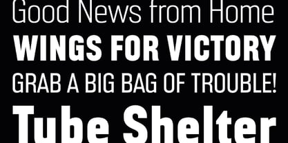 Broadside Font Poster 3