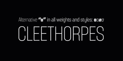 Broadside Font Poster 6