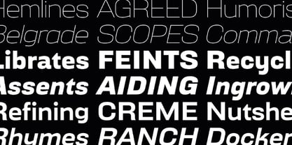 Broadside Font Poster 8