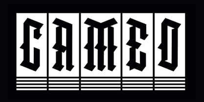 Gargoyle Font Poster 5