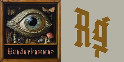 Gargoyle Font Poster 7