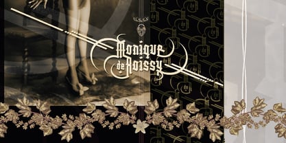 Gargoyle Font Poster 2