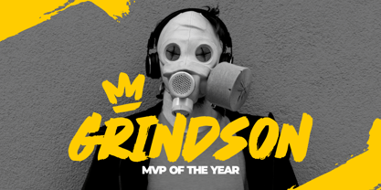 Rush Flow Font Poster 4