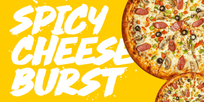 Rush Flow Font Poster 8