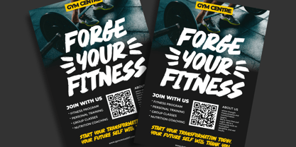 Rush Flow Font Poster 7