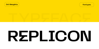Replicon Font Poster 1