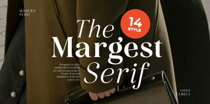 Margest Font Poster 2