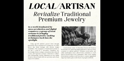 Margest Font Poster 5