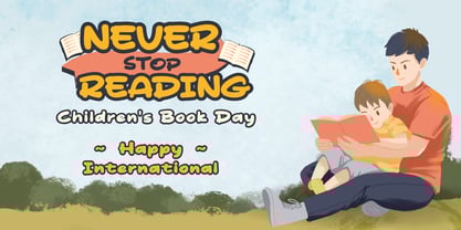 Doge Toon Font Poster 3