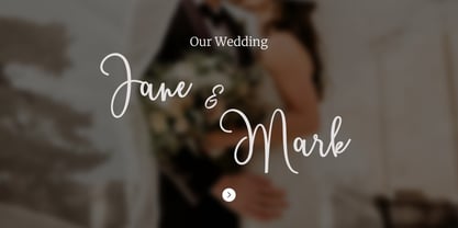 Lovely Line Font Poster 5