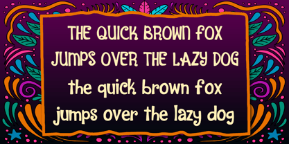 Los Muertos Festival Font Poster 4