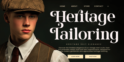 Majesty Goldera Font Poster 2