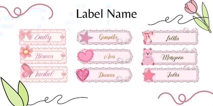 My Ilona Font Poster 5