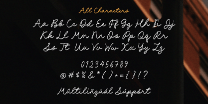 Lorieta Huxley Font Poster 6