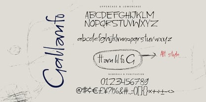 MC Gallamfo Font Poster 7