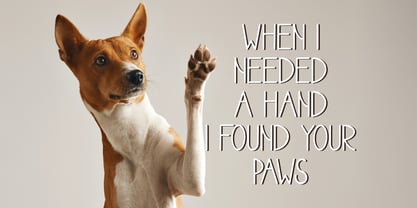 Zamoretta Font Poster 3