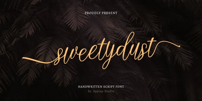 Sweety Dust Font Poster 1