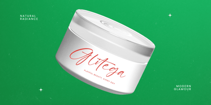 Petalik Glisten Font Poster 4