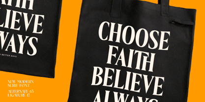 Belasfa Cantter Font Poster 12