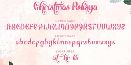 Christmas Rolisya Font Poster 7