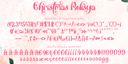 Christmas Rolisya Font Poster 8