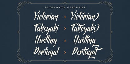 Antapin Font Poster 2