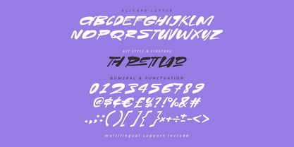 MC Moulatta Font Poster 6