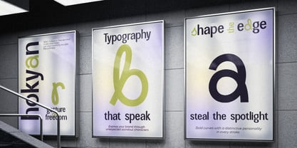 Hokyan Font Poster 8