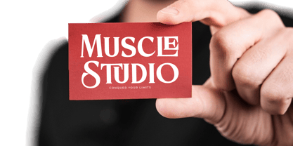 Storm Blokade Font Poster 10