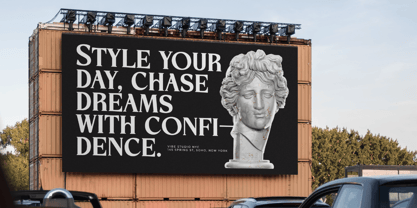 Storm Blokade Font Poster 2