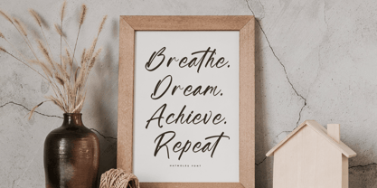 Gatmoley Font Poster 4