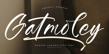 Gatmoley Font Poster 1