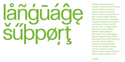 Skipton Font Poster 8